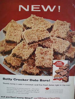 Betty Crocker Brownie Ad 1956