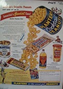 Planters Peanuts Americas Favorite Ad 1955