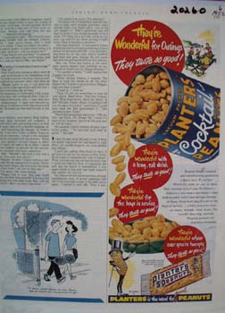 Planters Theyre Wonderful Ad 1952