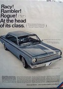 American Motors Racy Rambler Ad 1966