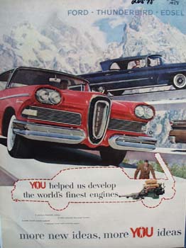 Edsel More You Ideas Ad 1958