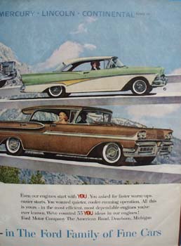 Edsel More You Ideas Ad 1958