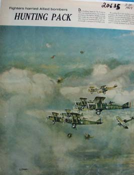 Allied Bombers Hunting Pack Article 1964