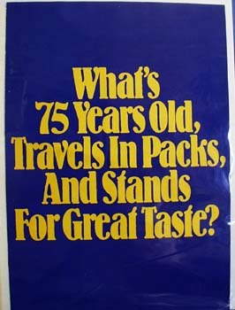 Joe Camel PopUp Ad 1988