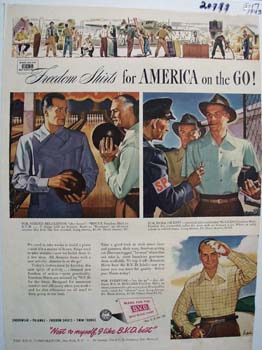 B.V.D. Next To Myself Ad 1943