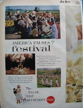 CocaCola America Pauses For Festival Ad 1959