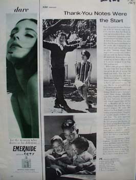 Coty Dare To Be Different Ad 1964