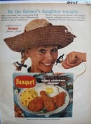 Banquet Dinner Be Farmers Daughter Ad 1965