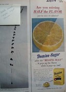 Domino Sugar Missing Half Ad 1959