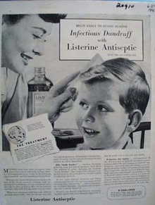 Listerine Antiseptic Begin Early Ad 1943