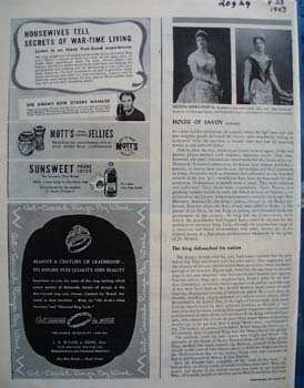 J R Wood Diamond Rings Ad 1943