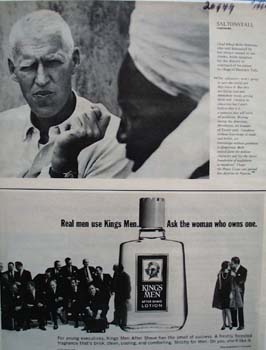 Kings Men Real Men Use Ad 1964