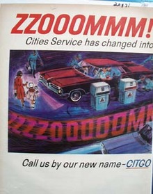 Citgo Something More Powerful Ad 1965