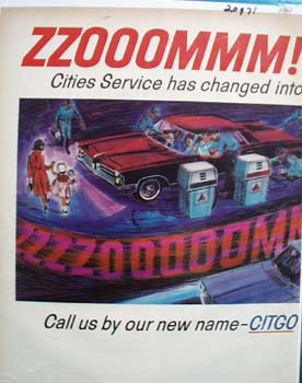 Citgo Something More Powerful Ad 1965