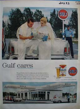 Gulf Cares Ad 1959