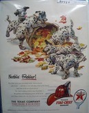 Texaco Dalmatian Nothing Friskier Ad 1951