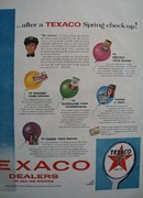 Texaco Cars Just Float Ad 1957