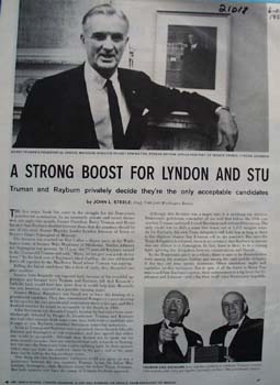 Stuart Symington Picture 1959.