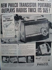 Philco Corp.Outplays Radios Ad 1958