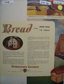 Pennsylvania RR From Field to Table Ad 1946