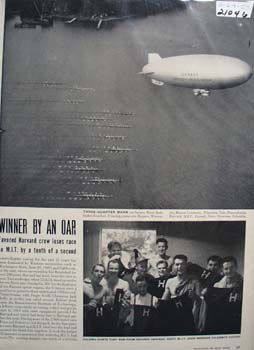 Harvard and M.I.T. Collegiate Rowing Article 1950