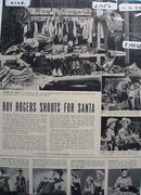 Roy Rogers Shoots For Santa Ad 1953
