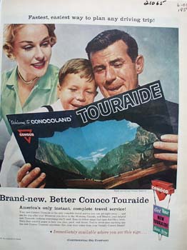 Conoco Touraide Ad 1959