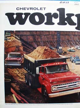 Chevrolet Good Jobs On Big Jobs Ad 1965