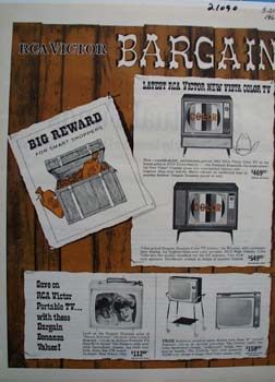 RCA Victor Bargain Bonanza Ad 1964