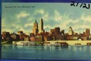 Cincinnati Sky Line Postcard