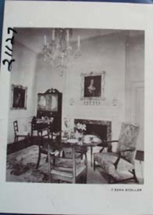 Picture Dumbarton House Parlor Postcard