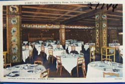 Old Faithful Inn Dining Room Yellowstone Natl Park PC