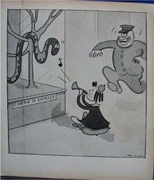 Little Lulu 1937 bookplate comic charms Cobra