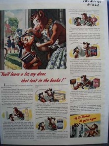 Borden's You'll Learn A lot Ad 1941
