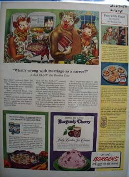 Bordens Marriage As A Career Ad 1950