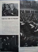 President Eisenhower Picture & Article 1958