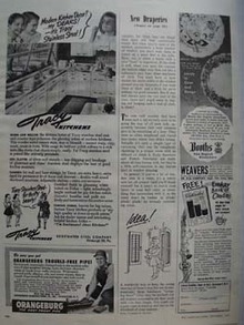 Tracy Kitchens Stainless Steel Ad 1953
