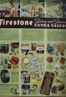 Firestone Auto Supplies Spring And Summer Ad 1943