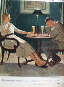 U S Brewers Foundation And Chess Players Ad 1945
