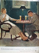 U S Brewers Foundation And Chess Players Ad 1945