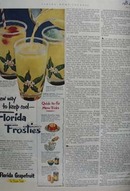 Florida Grapefruit New Way To Keep Col Ad 1952