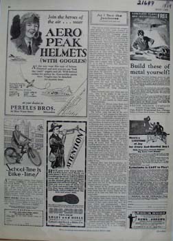 Lobdell Emery Bicycle School Time is Bike Time Ad 1929
