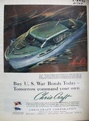 Chris Craft Tomorrow Command Your Own Ad 1943