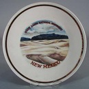 White Sands National Monument souvineer plate