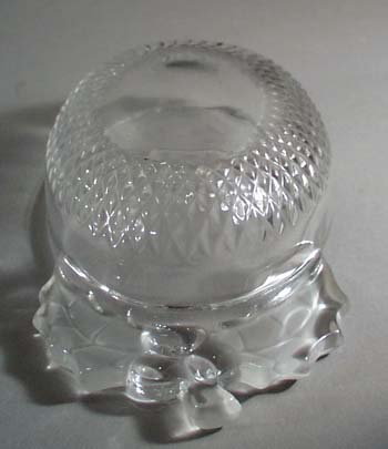 Holly and berry glass dish
