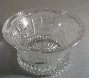 Daisy glass dish