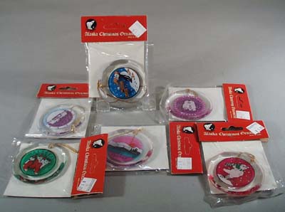 Alaska Christmas Ornament collection
