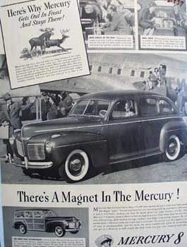 Mercury There's A Magnet Ad 1941