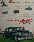 Mercury More Of Everything Ad 1947