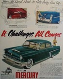Mercury Challenges All Comers Ad 1952